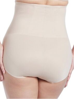 NWT TC Brand Back Magic High-Waist Shaping Brief in Nude